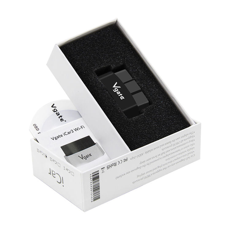 Vgate iCar 3 WIFI Version OBD2 Elm327 för Android, IOS och Windows