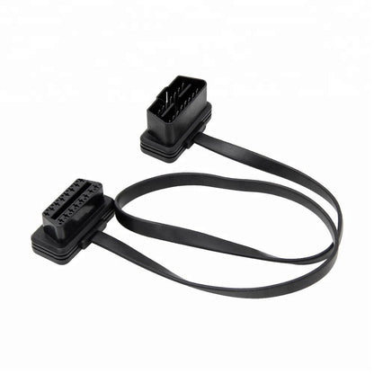 OBD2 Kabel Förlängning 16pin OBD Kabel 60cm 12v 24v