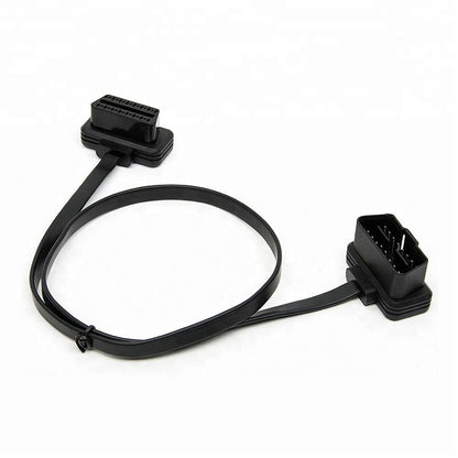 OBD2 Kabel Förlängning 16pin OBD Kabel 60cm 12v 24v