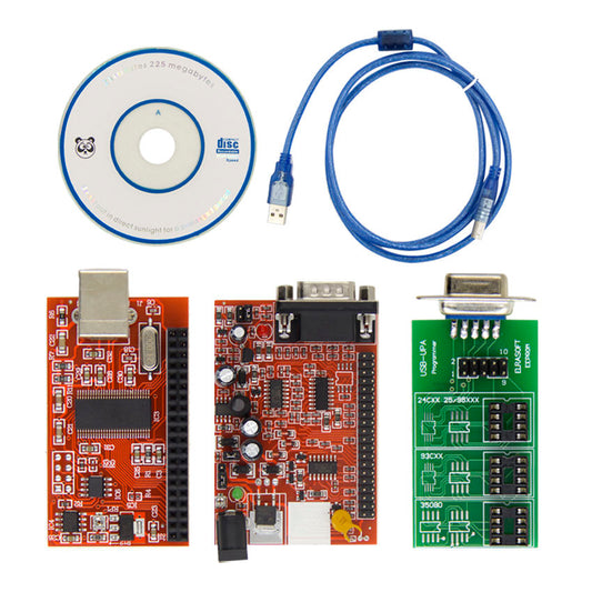 ECU Chip Tuning Tool UPA USB V1.3 med 19 Adaptorer