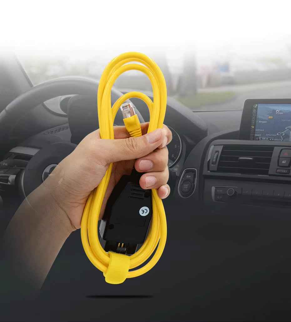Diagnoskabel till BMW - Ethernet OBD Interface Cable E SYS ICOM Coding F-series BMW ENET
