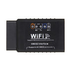 Black Label ELM327 WiFi OBD2 Adapter med PIC18F25K80 Chip – Felsökning & Diagnos för iOS, Android & Windows