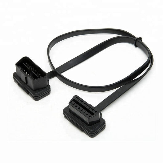 OBD2 Kabel Förlängning 16pin OBD Kabel 60cm 12v 24v