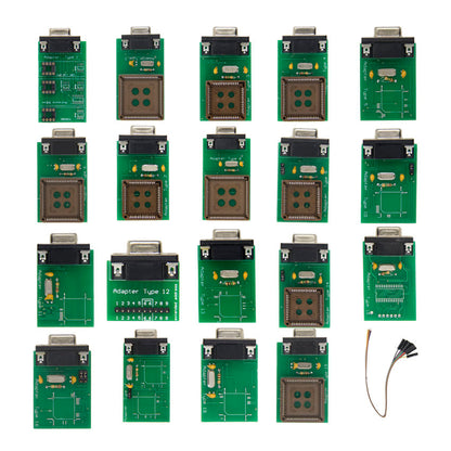 ECU Chip Tuning Tool UPA USB V1.3 med 19 Adaptorer