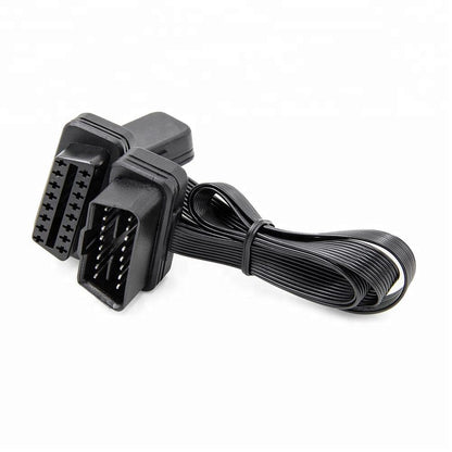 Y Type Flat OBD Obd2 Splitter Cable