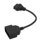 22-Pins Kabel för Toyota till OBD2 16-Pins Connector Adapterkabel