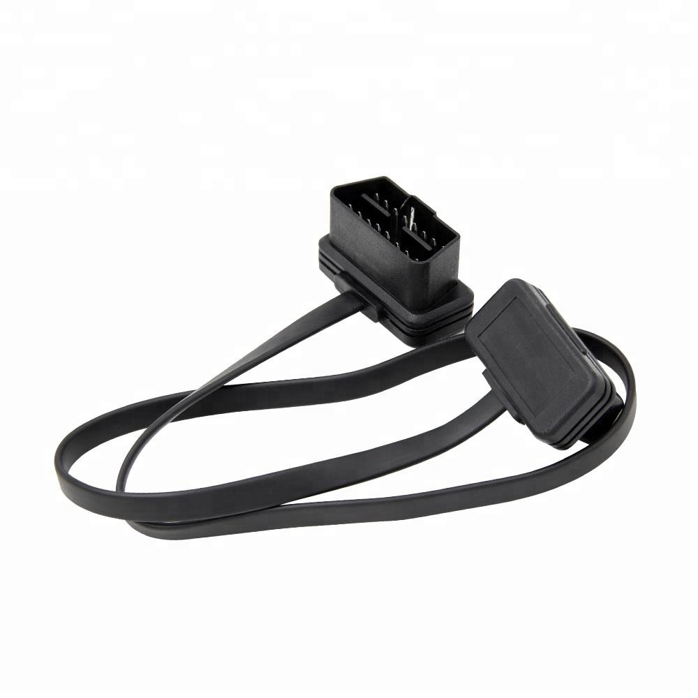 OBD2 Kabel Förlängning 16pin OBD Kabel 60cm 12v 24v