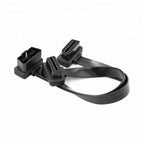 16-pin OBD2 Flat Kabel 30CM - OBD2 Anslutningskabel 2IN1