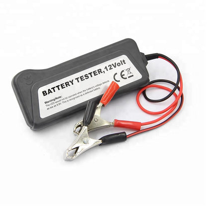 Auto Batteritest 12V Digital Bilbatteritestare med Alternator och 6 LED-lampor