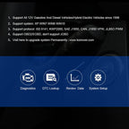 KONNWEI KW808 EOBD CAN OBD2 Scanner Diagnostic Tool Felkodsläsare
