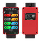 Breakout Box 24V → 12V med OBD-interface – 8-port adapter/jumper