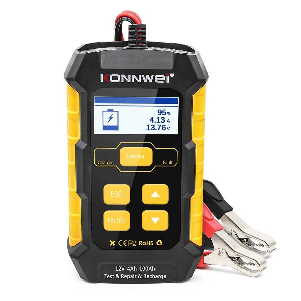 Original KONNWEI KW510 12V Batteritestare och Reparationsverktyg