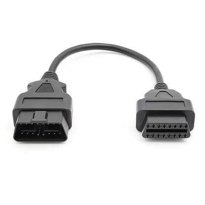 30CM OBD2 Förlängningskabel Han till Hona 16-pin