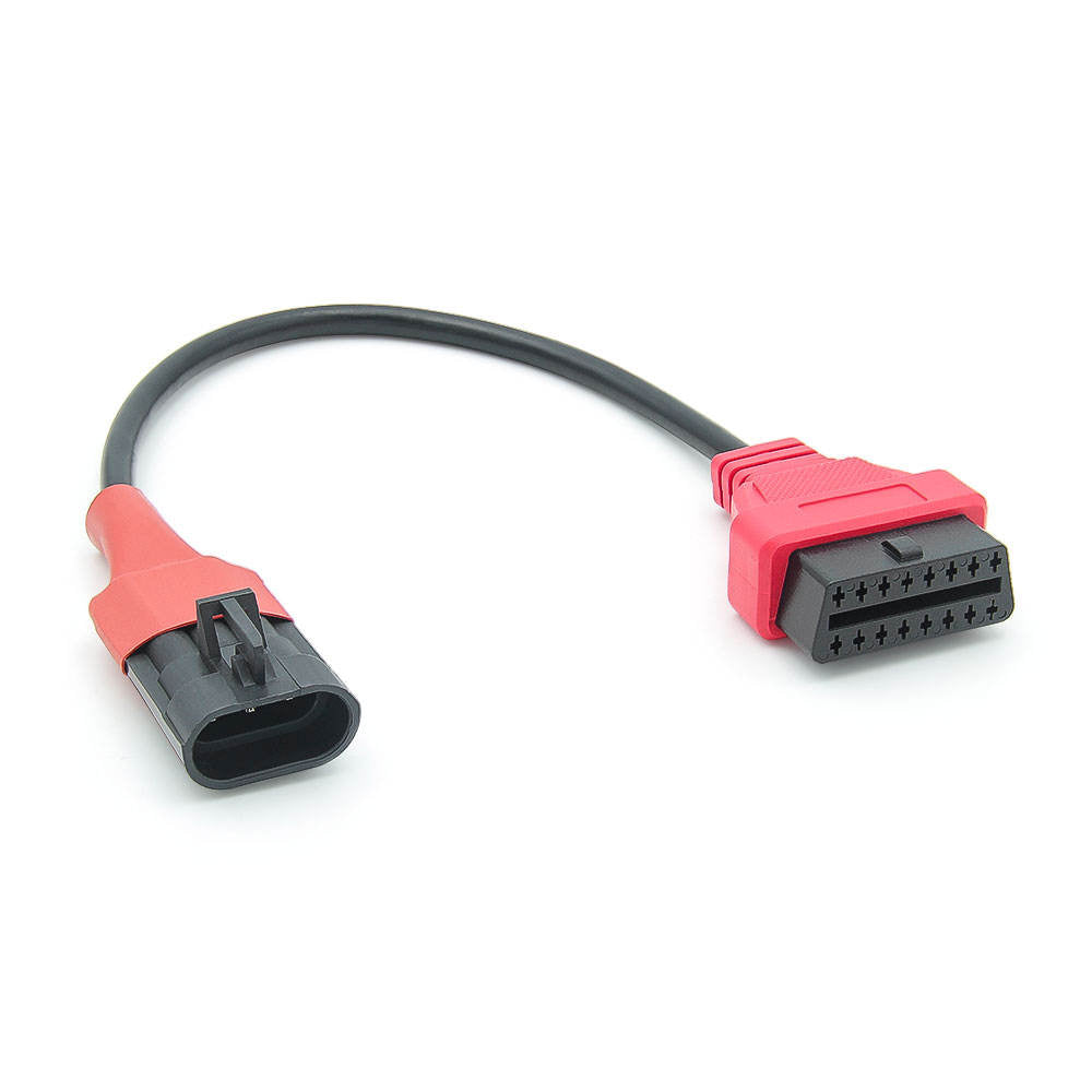 OBD Anslutningskabel för SYM Motorcyklar – 3PIN till OBD2 Adapter