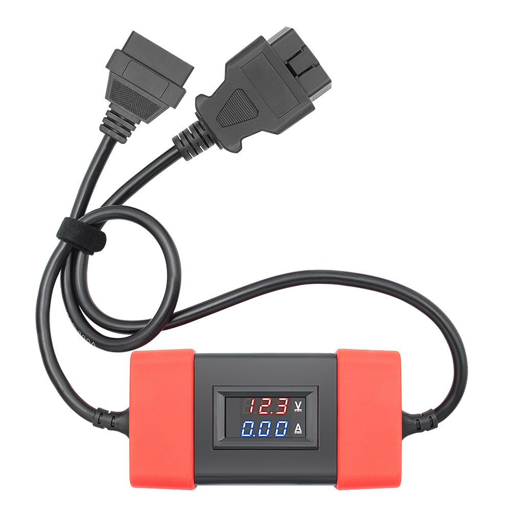 24V → 12V OBD2 adapterkabel för lastbil/diesel – för diagnos med 12V OBD2-scanners