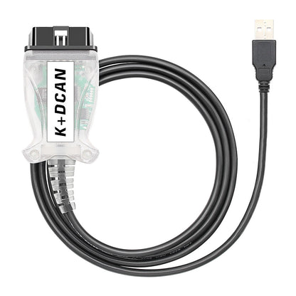 K DCAN USB Interface OBD2 Bil Diagnostik Kabel för BMW