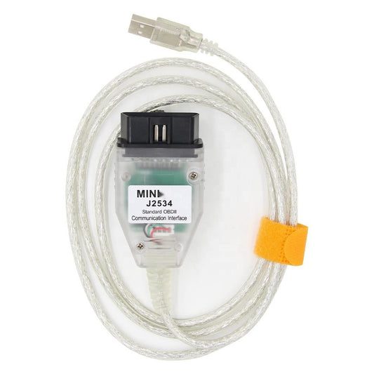 USB till OBD2 16pin MINI J2534 Diagnostik Kabel för Toyota TIS Techstream