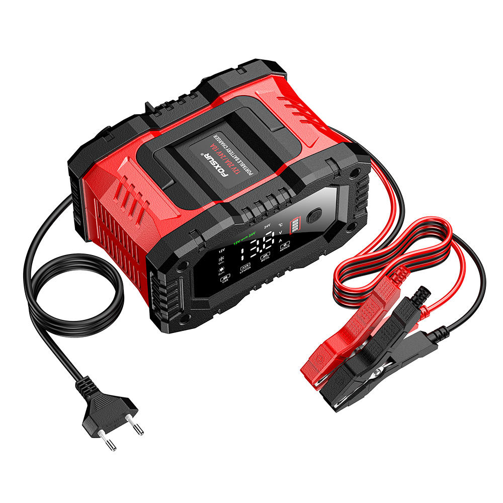 FOXSUR FPT-200 12V/20A 24V/10A Lifepo4 Batteriladdare