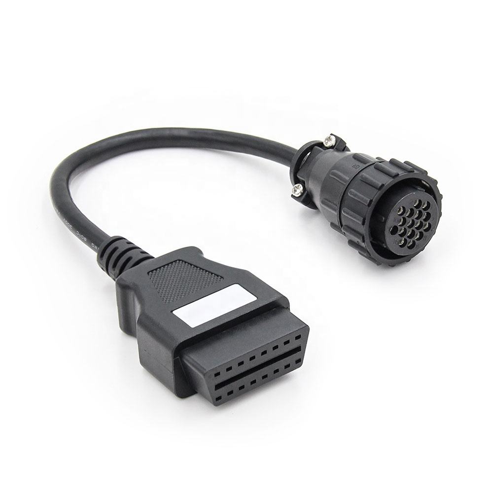 16 Pin Connector för Scania Heavy Duty OBD Kabel