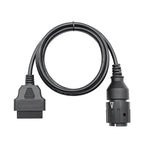 ICOM-D 10pin till 16pin OBD2 Adapterkabel för BMW