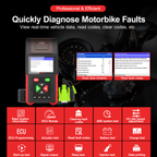 Jdiag M200 Pro Motorcykeldiagnosverktyg med ECU Remapping