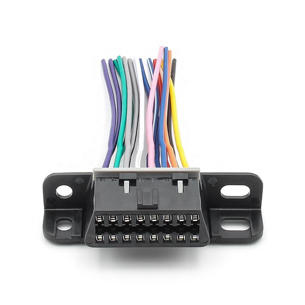 DIY 16PIN OBD2 Förlängningskabel med 16-pin Hona
