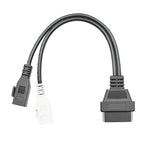 2 X 2pin för Audi till OBD2 16Pin Connector