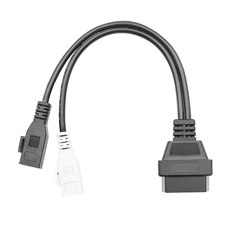 2 X 2pin för Audi till OBD2 16Pin Connector