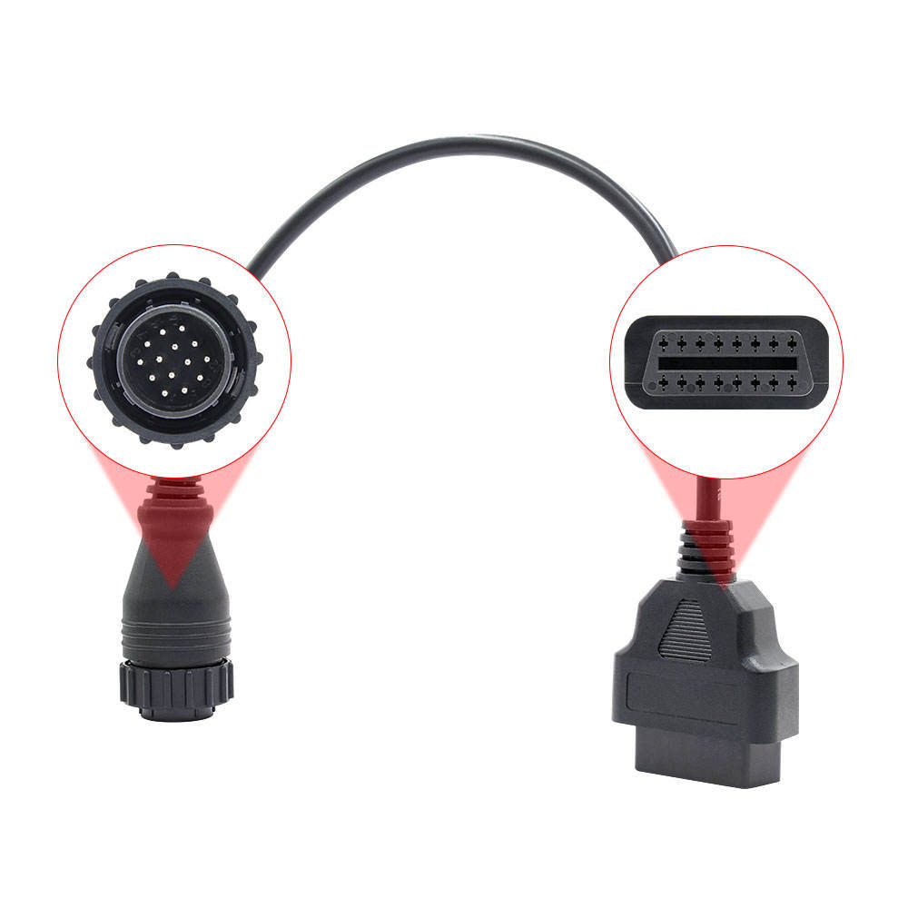 OBD 14Pin för BENZ Sprinter Kabel OBDII Connector Adapterkabel