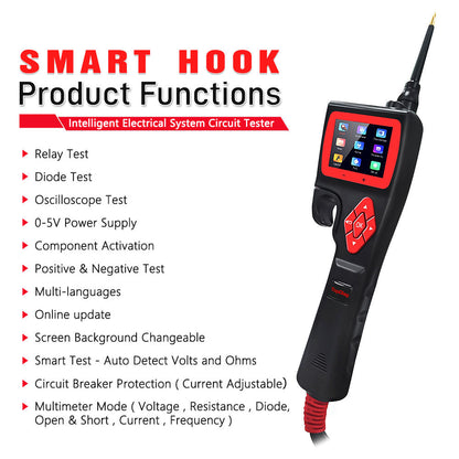 TopDiag Smart Hook P200 Bil Elektrisk System Tester
