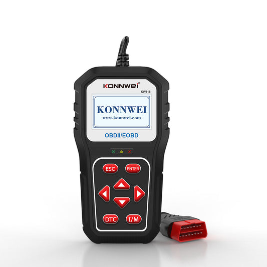 Konnwei KW818 Universell OBD2 Scanner för Bildiagnos