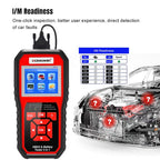 Konnwei KW870 Bil 12V Batteritestare OBDII Diagnosverktyg Felkodsläsare