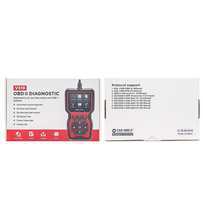 V519 Auto Diagnostikverktyg - Multifunktionell Bilskanner