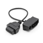 OBD1 till OBD2 Adapter 7Pin till 16PIN OBD Kabel för Ford Adapterkabel