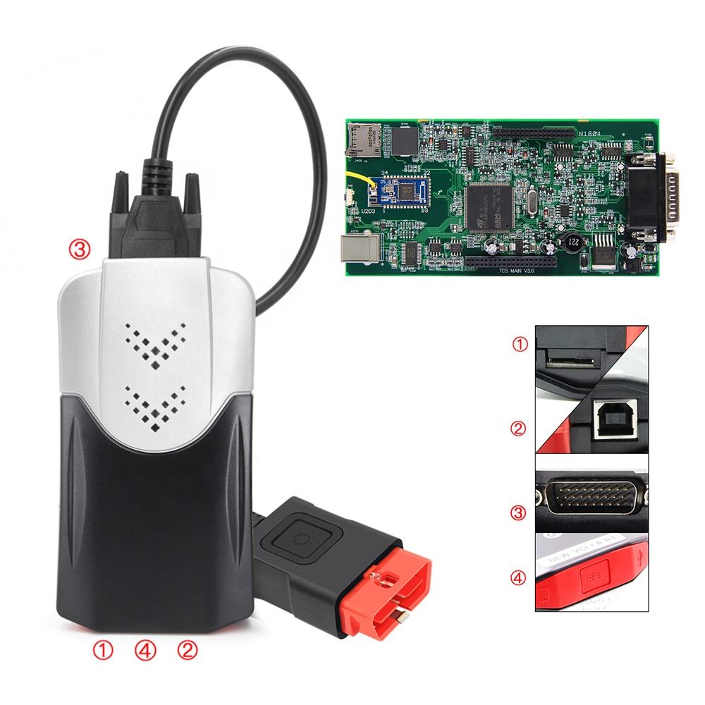 Tcs Pro Multidiag Diagnostikverktyg för Bil och Lastbil 12v 24v