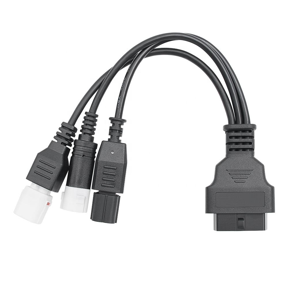 OBD2 Motor Kabel 3 i 1 för Yamaha 3-pin & Honda 6-pin