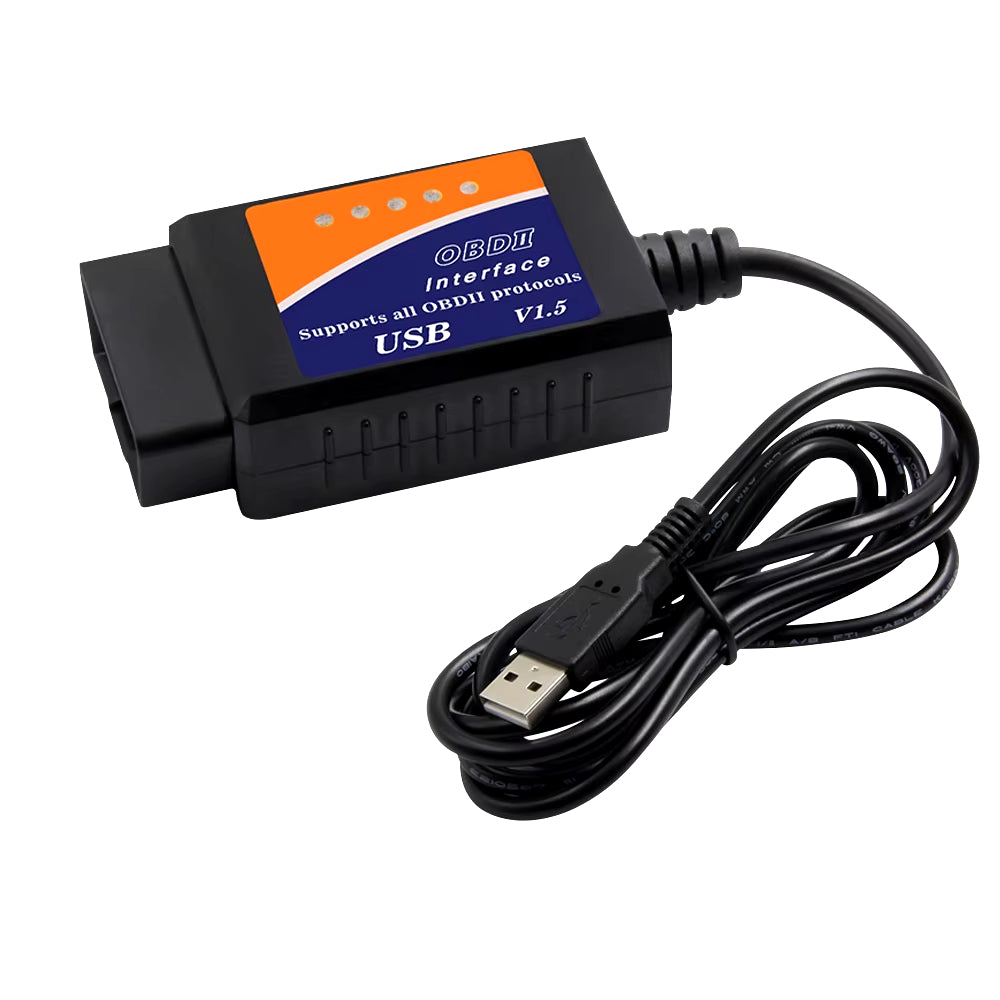 Elm327 USB OBD2 Felkodsläsare v2.1