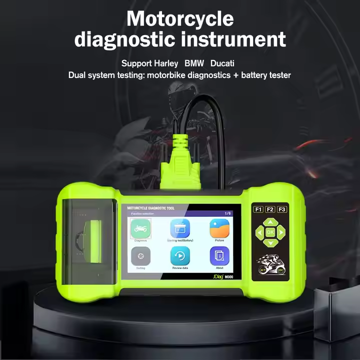 Jdiag M300 Motorcykeldiagnosverktyg med 5.0'' Display