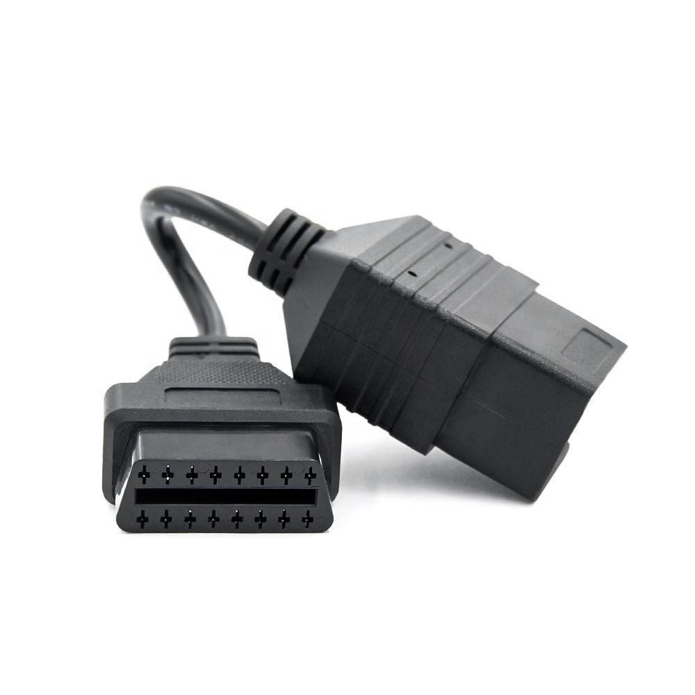 OBD1 till OBD2 Diagnostikverktyg 17-pin till 16-pin OBDII Connector