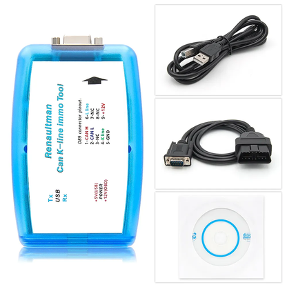 Renault Renaultman Can K-line Immo V4.06 ECU Programmer