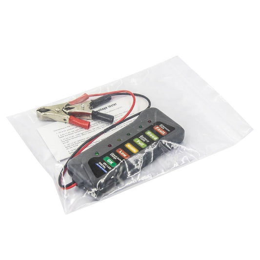 12V Digital Bilbatteritestare med Flera Funktioner