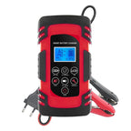 Bilbatteriladdare 12V 24V med 6 skyddsfunktioner Tillbehör