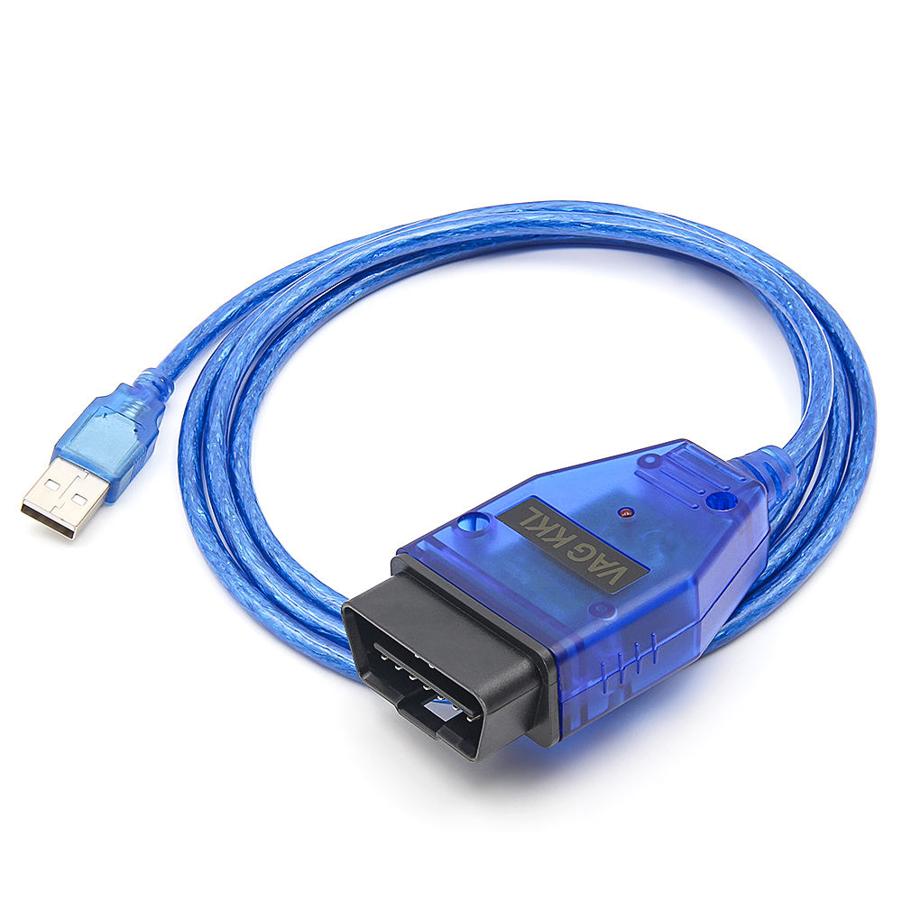 VAG KKL 409.1 USB Diagnostikkabel OBD2 för VW, Audi, Seat