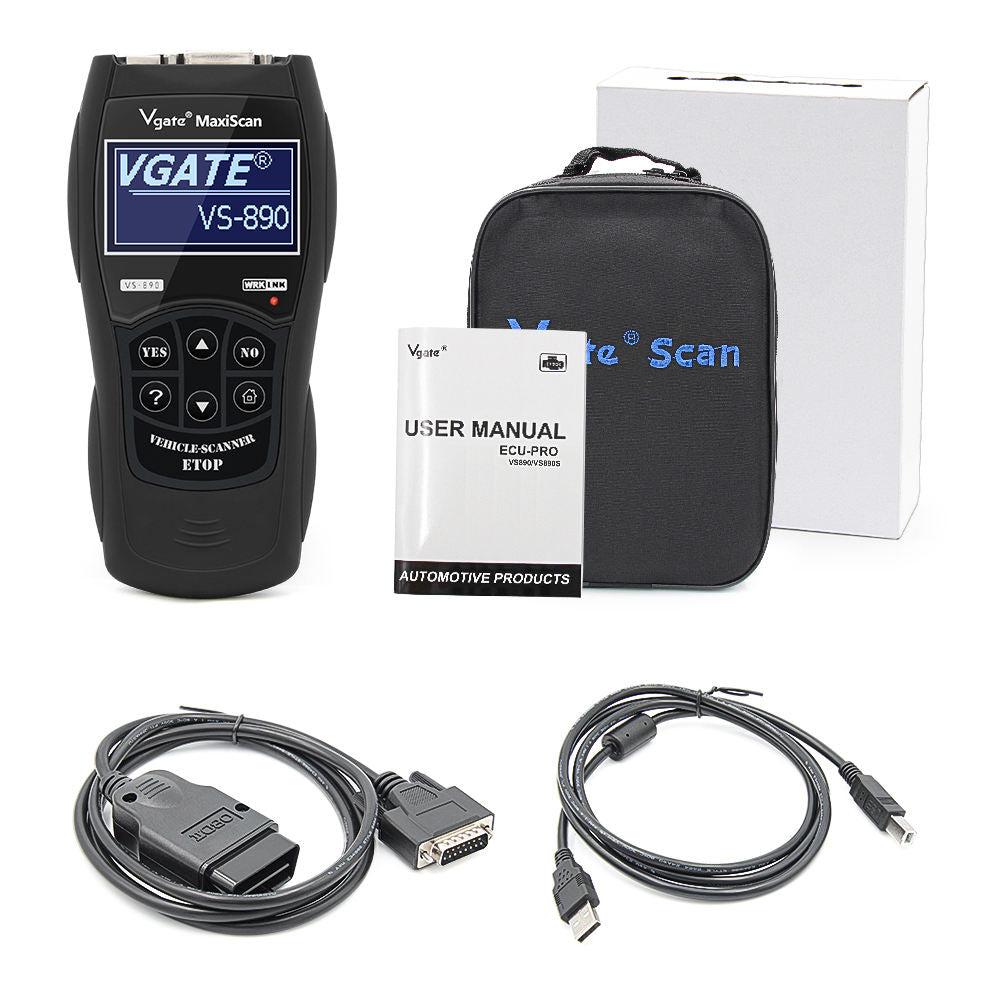 Vgate Scantool Maxiscan VS890 OBD2 Scanner