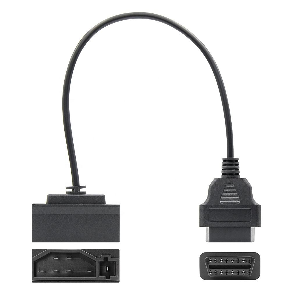 OBD1 till OBD2 Adapter 7Pin till 16PIN OBD Kabel för Ford