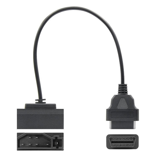 OBD1 till OBD2 Adapter 7Pin till 16PIN OBD Kabel för Ford