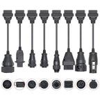 Truck Cable Kit 8in1 OBD1 till OBD2 Connector