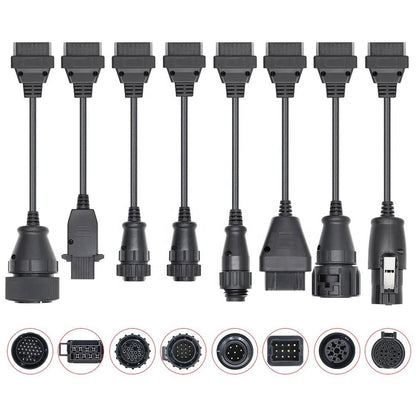Truck Cable Kit 8in1 OBD1 till OBD2 Connector