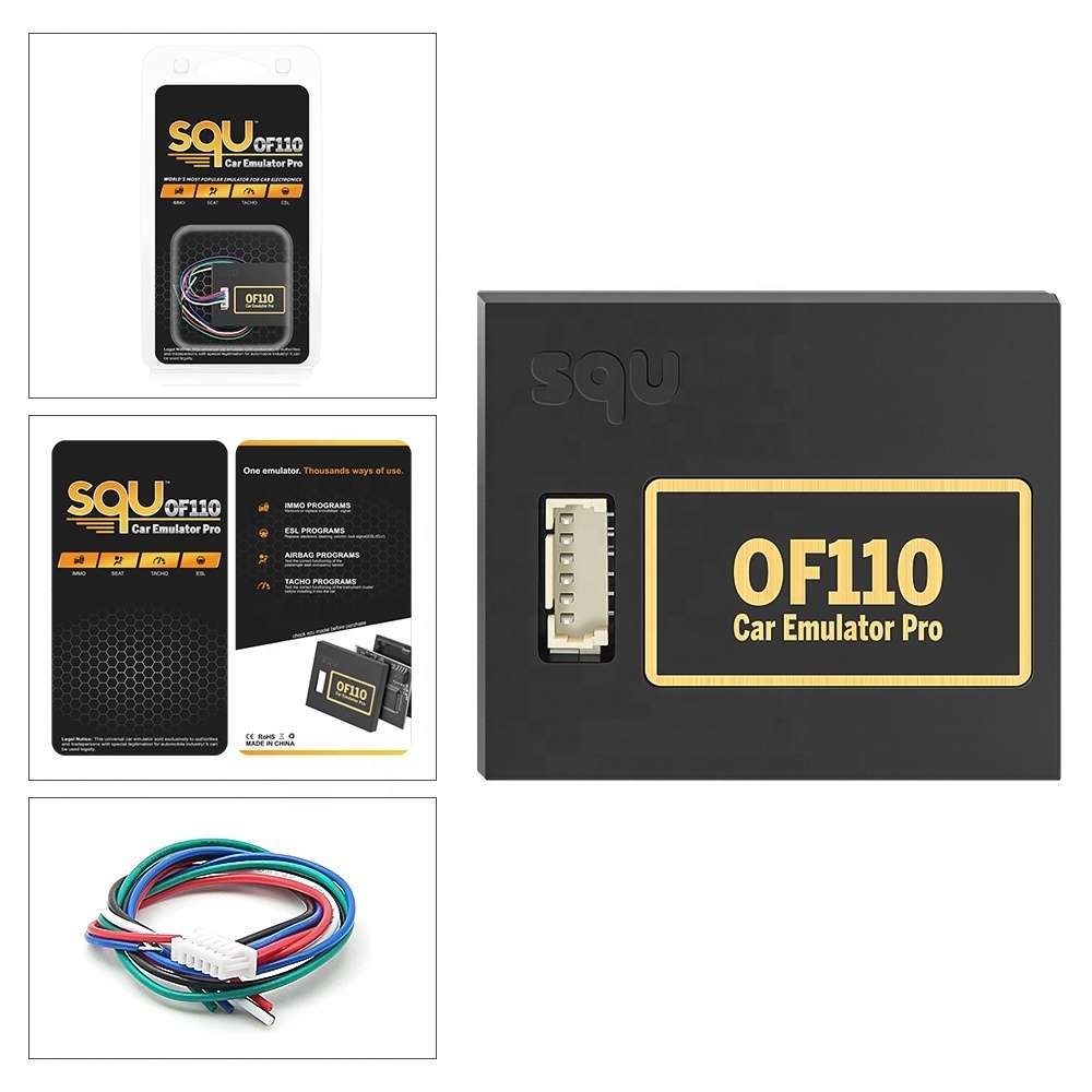 SQU OF110 Universal Car Emulator Pro – diagnostik för IMMO, ESL/ELV, sätesgivare & instrumentkluster