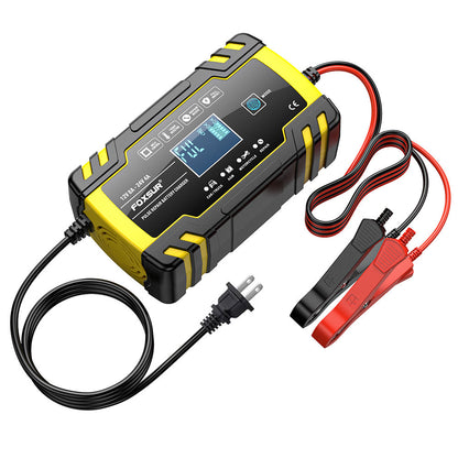 FOXSUR FBC122408D 12V/8A och 24V/4A Lifepo4 Batteriladdare